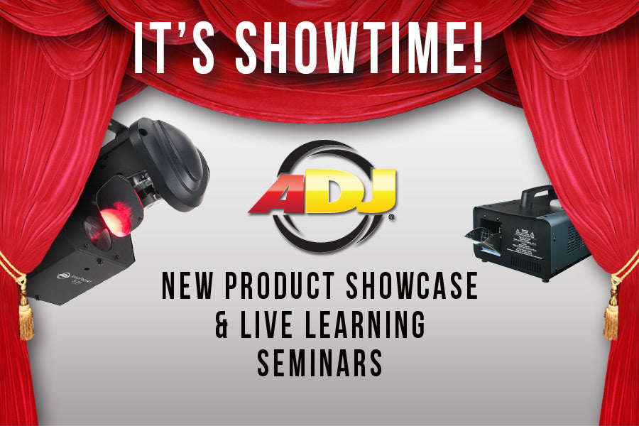 ADJ Plans New Product Showcase & Live Learning Tour