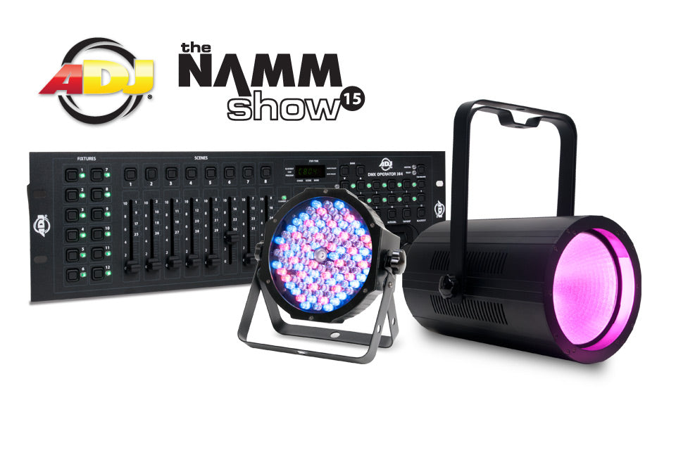 ADJ Announces New Products for NAMM 2015!