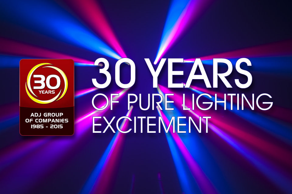 30 Years of Pure Lighting Excitement