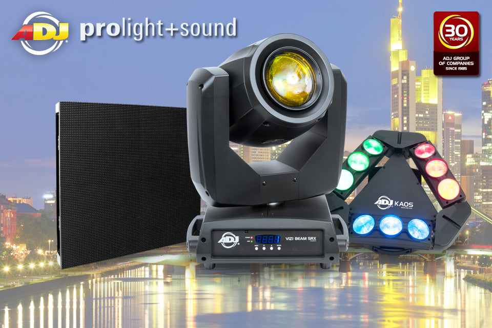 ADJ Will Demonstrate 30 Year Commitment to Innovation at Prolight+Sound 2015