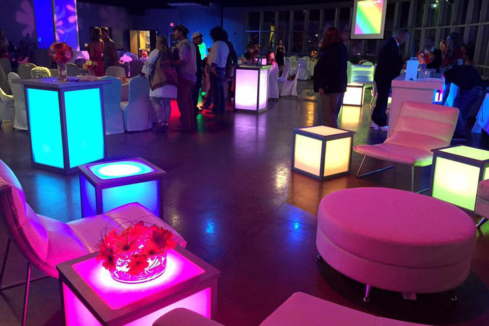 ADJ’s Battery-Powered Pars Light Groovy Charity Event