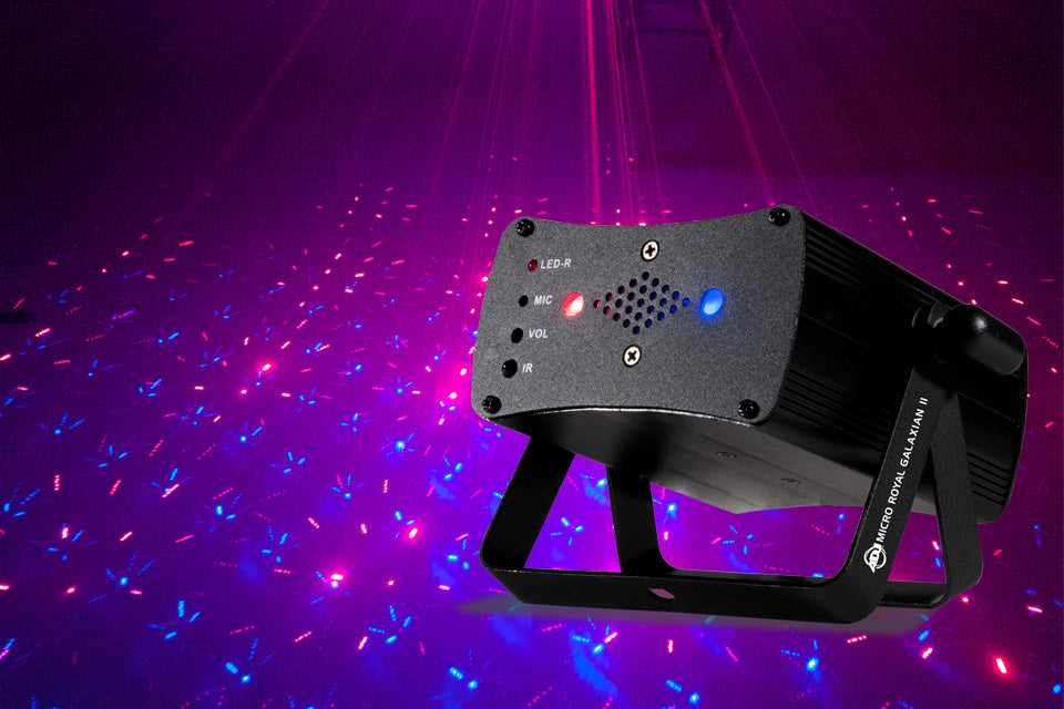 Micro Royal Galaxian II: Create Events Fit For Royalty With ADJ’s Latest Laser Effect