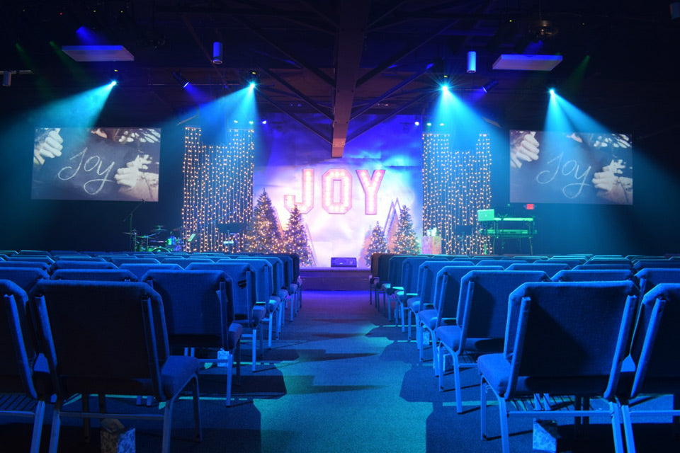 ADJ Lighting Helps Reinvigorate Church For Life's Sanctuary in Santa Maria, CA