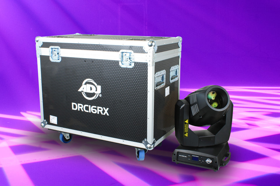 DRC16RX: Road-worthy Case for Three Higher-End ADJ Moving Heads