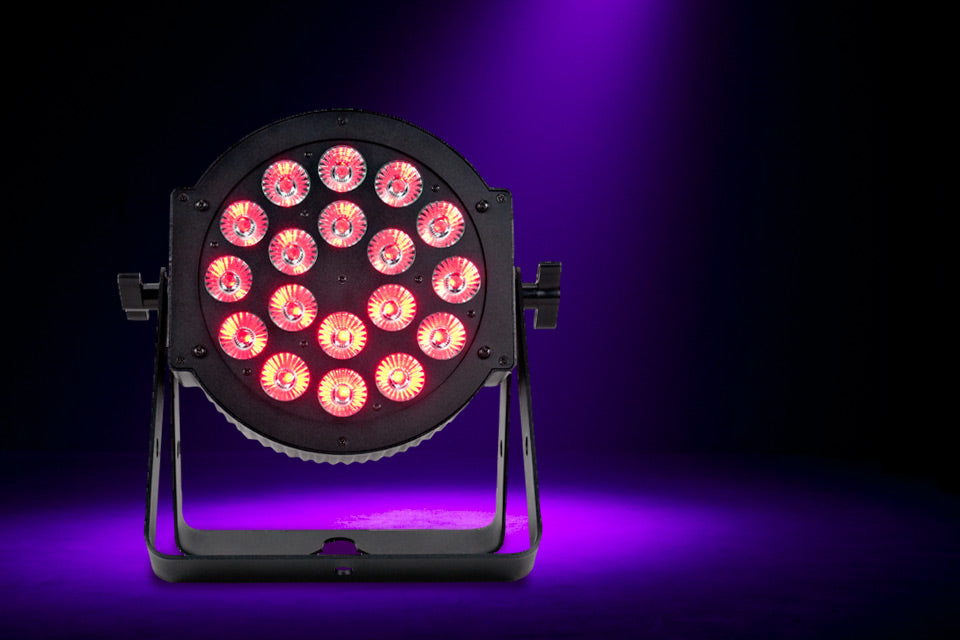 18P Hex: Huge Par Power With Hex Color Mixing For Unlimited Potential