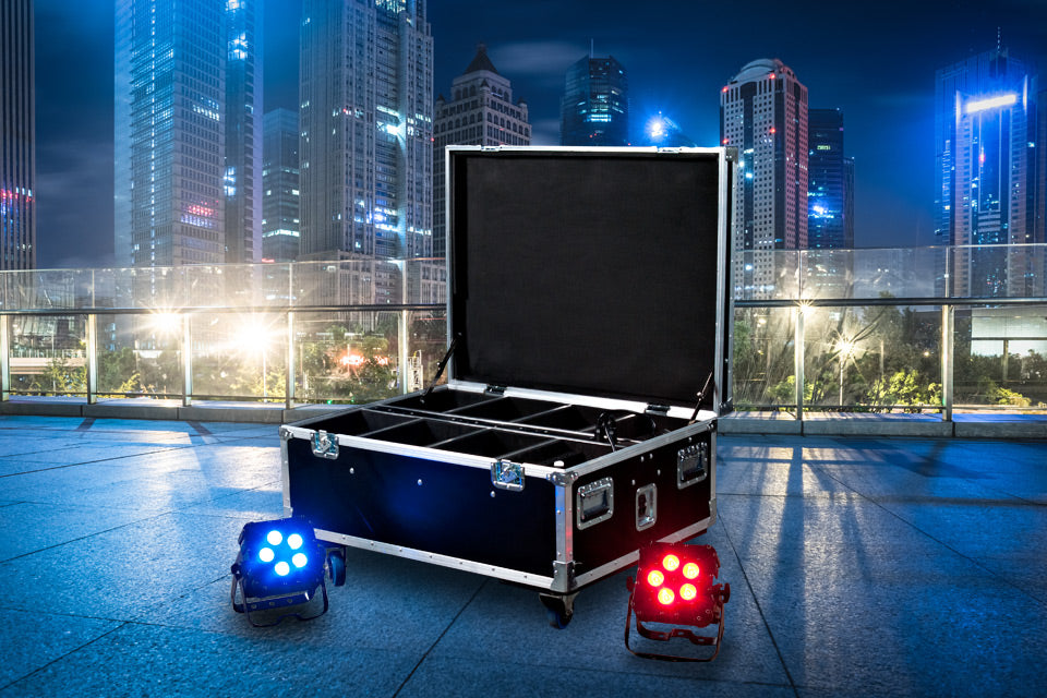 ADJ Wi Flight Case: Take Flight - Protect & Charge Your WiFly Pars AND Make Your Life Easier!