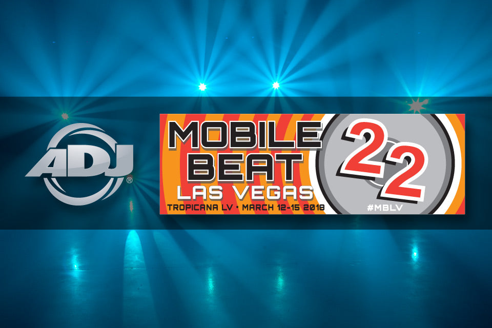 ADJ To Light Up Mobile Beat Las Vegas (MBLV22) Main Stage Spotlighting Rapper Vanilla Ice