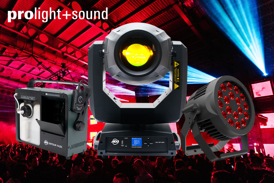 ADJ Set To Debut Six Brand New Products At Europe’s Prolight + Sound 2018 Trade Show