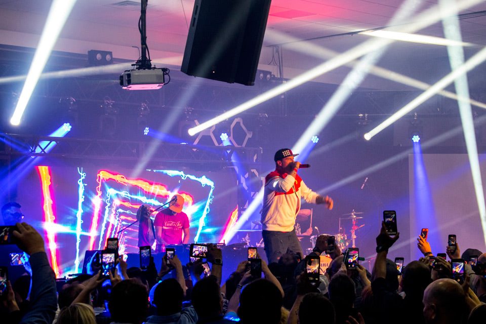 Lights Lights Baby! - ADJ Creates Show-stopping Lightshow for Vanilla Ice at MBLV22