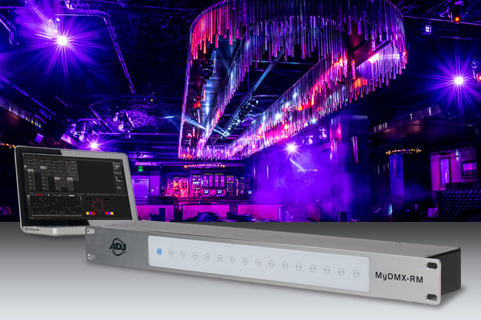 ADJ MyDMX-RM: Venue Lighting Control Made Easy