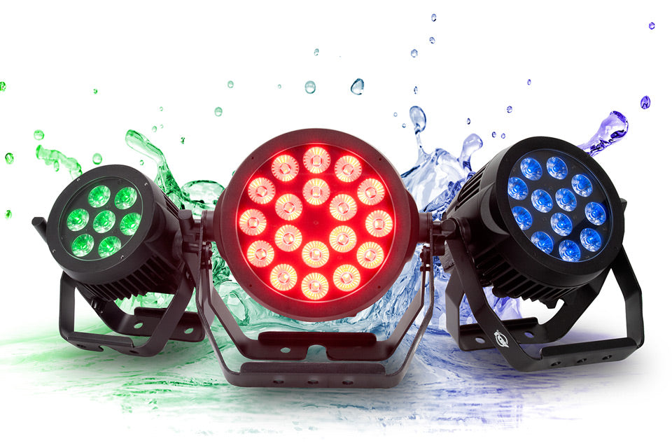 ADJ HEX IP Pars: With HEX LEDs and an IP65 Outdoor Rating Designers Can Create Any Color, Anywhere!