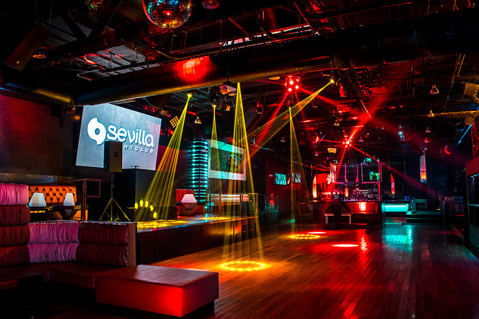 ADJ Lighting Upgrade Brings New Life To Long Beach's Sevilla Nightclub