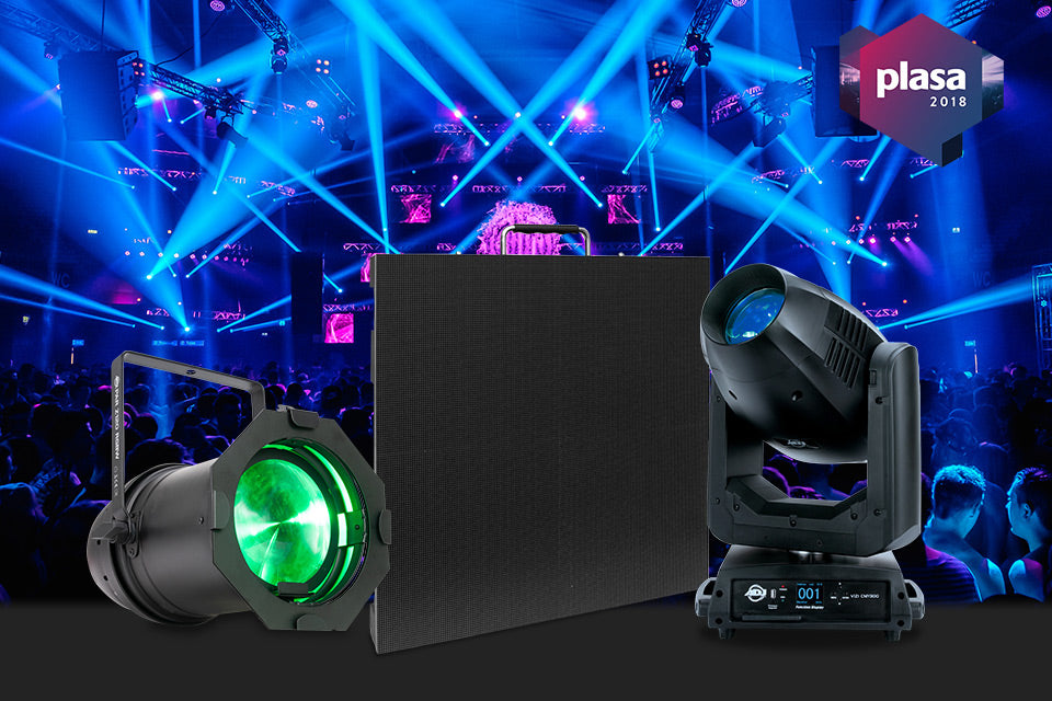 London Calling: ADJ To Demonstrate Latest Video and Lighting Fixtures At PLASA 2018