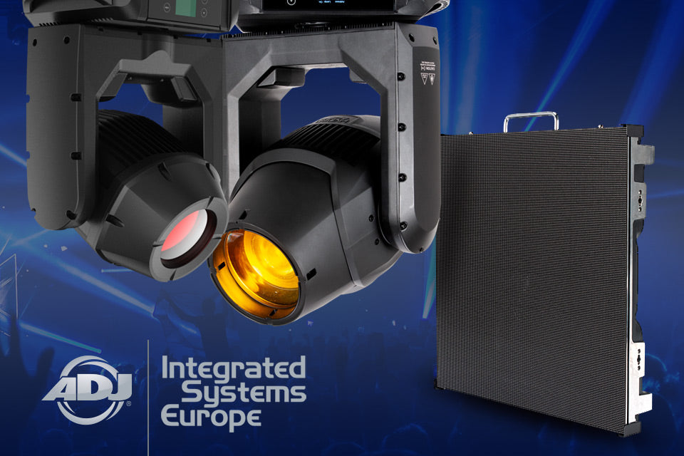 ADJ To Introduce Exciting New Professional Lighting & Video Products To The European Market At ISE 2019