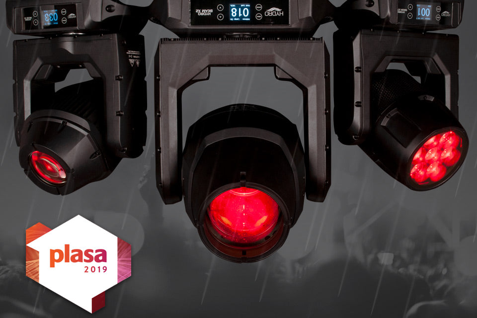 ADJ To Showcase Six Exciting New Moving Head Fixtures At PLASA 2019