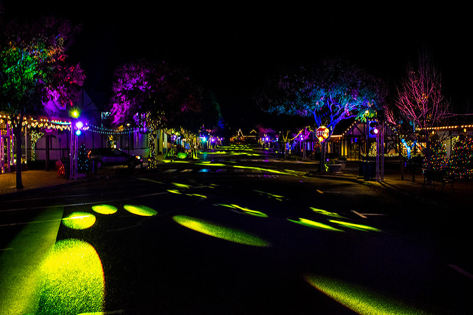 ADJ IP65-Rated Fixtures Create Dazzling Festive Lightshow For Christmas Markets In Solvang, California