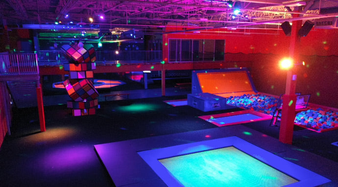 ADJ Shines Spotlight On Altitude Trampoline Parks' Flagship Location