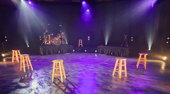 Proactive Production Company Turns Warehouse Into Live Video Studio!