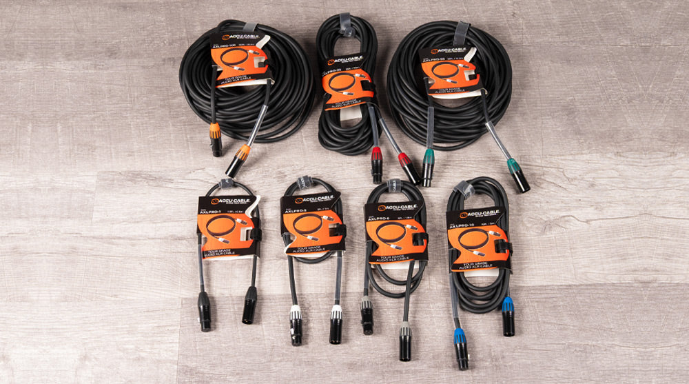 Accu-Cable Introduces AXL PRO Series Tour-Grade Audio Cables with Premium Seetronic Connectors and Enhanced Signal Protection