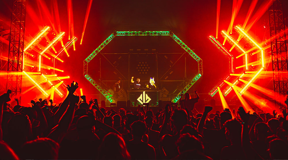 ADJ Moving Heads and Jolt Bars Unleash Madness at Germany’s Biggest Outdoor Harder Styles Festival