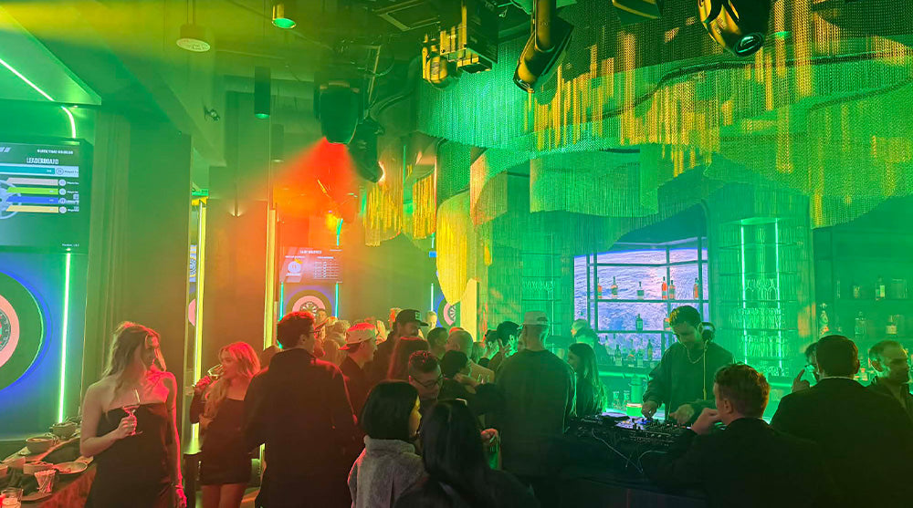 ADJ Lighting Powers Interactive Entertainment at Calgary's PinPointe Social