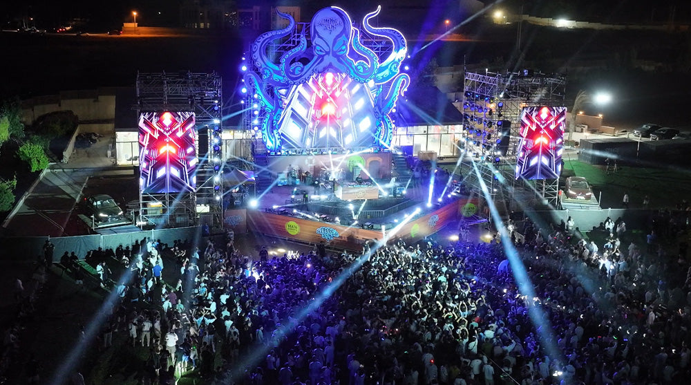 120 ADJ Fixtures Turn Up the Heat for Summer Jam 7 Festival