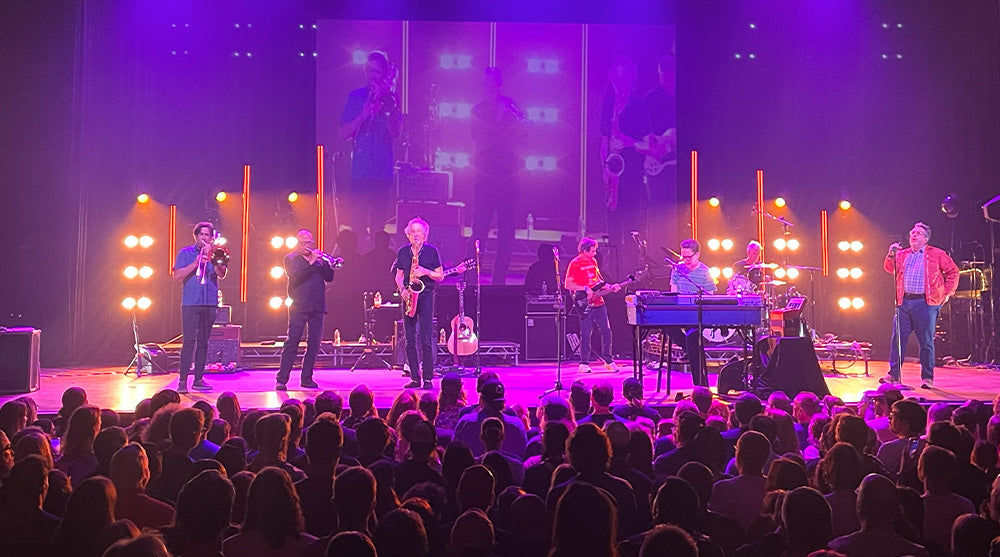 ADJ Fixtures Power Dynamic Floor Package for They Might Be Giants ‘The Big Tour’