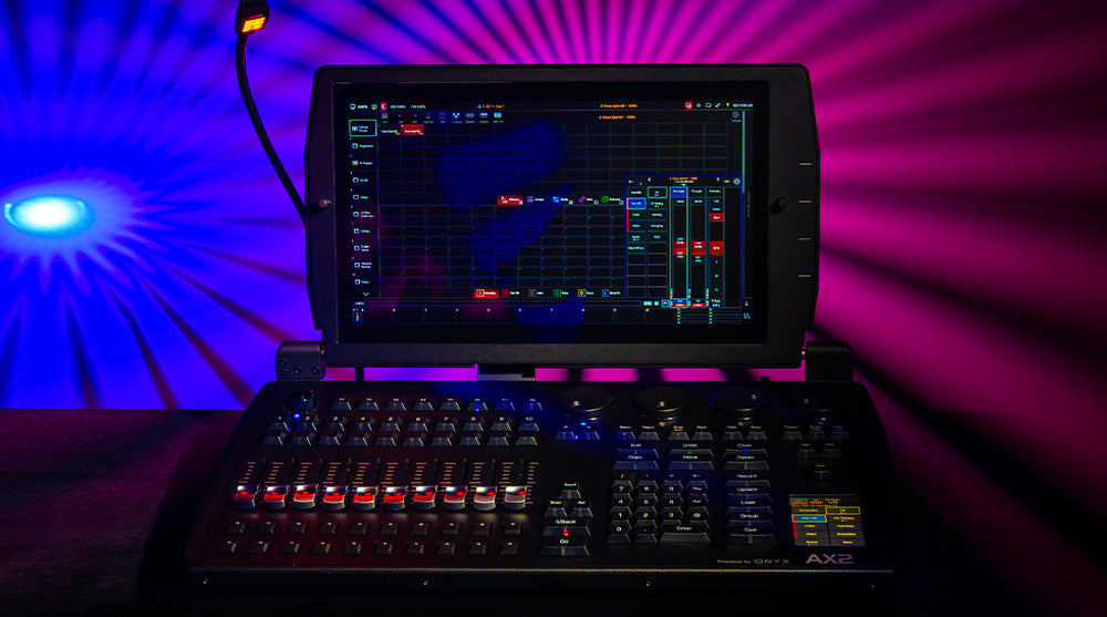 ADJ presentará su consola de iluminación más avanzada hasta la fecha, la AX2 con tecnología ONYX.