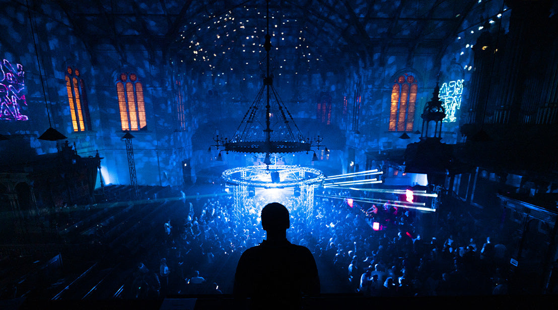 ADJ Focus Profile & Vizi Beam 12RX Automated Luminaires Transform Historic Church into State-of-the Art Dance Temple