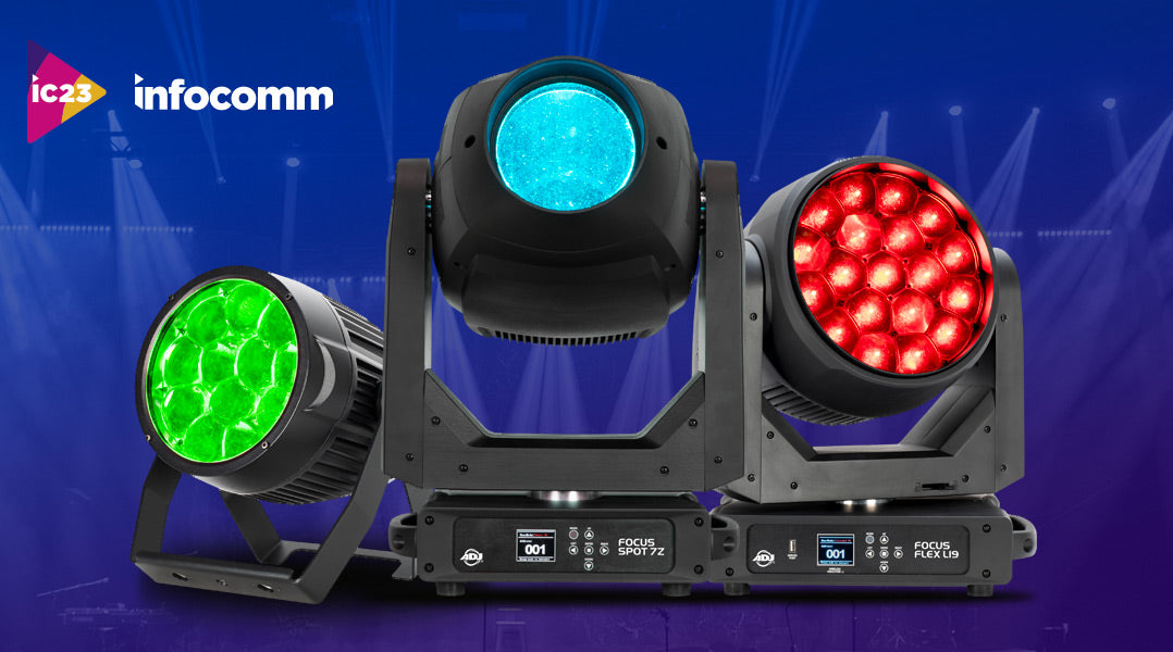 ADJ Prepares To Debut New Products & Showcase Recent Releases For The Pro AV Industry At InfoComm 2023