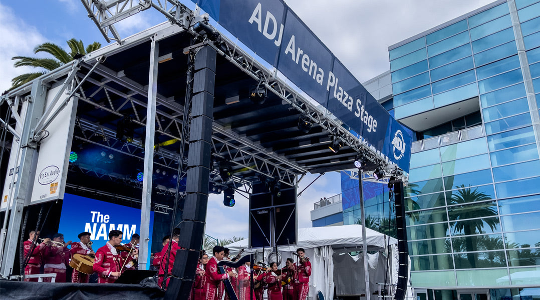 ADJ Group Prepares To Exhibit and Sponsor Stage At NAMM 2023