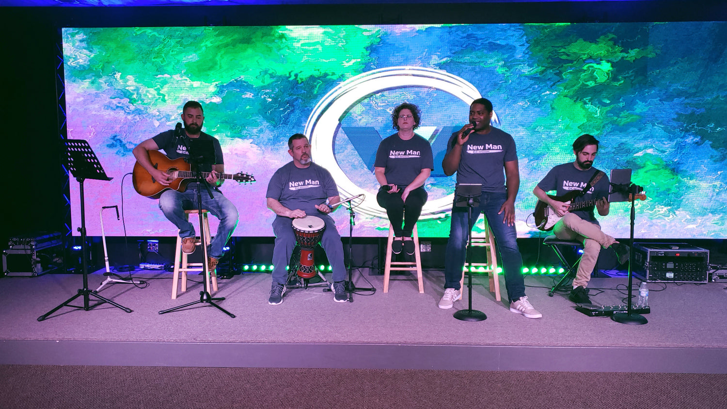 ADJ LED Video Panels Create Mega Church Production in a Strip Mall Church