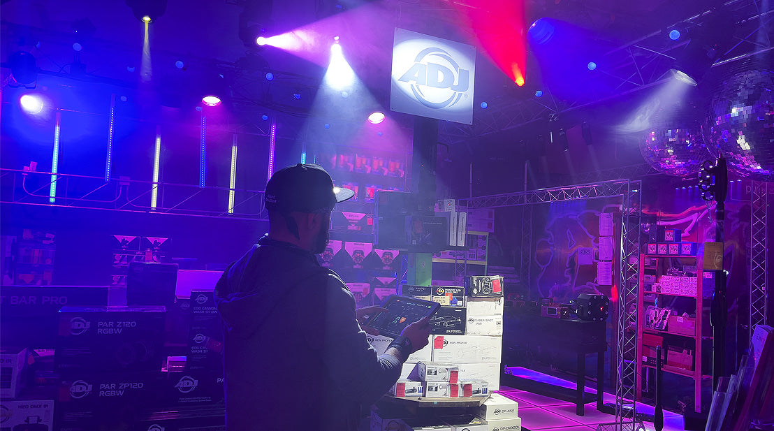 Californian Audio, Video and Lighting Store Uses ADJ’s mydmx Go To Create A Unique Interactive Customer Experience