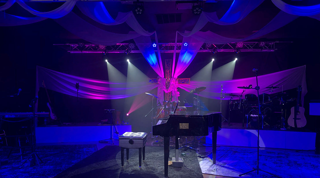 Texas Church Chooses ADJ Lighting & LED Video Panels