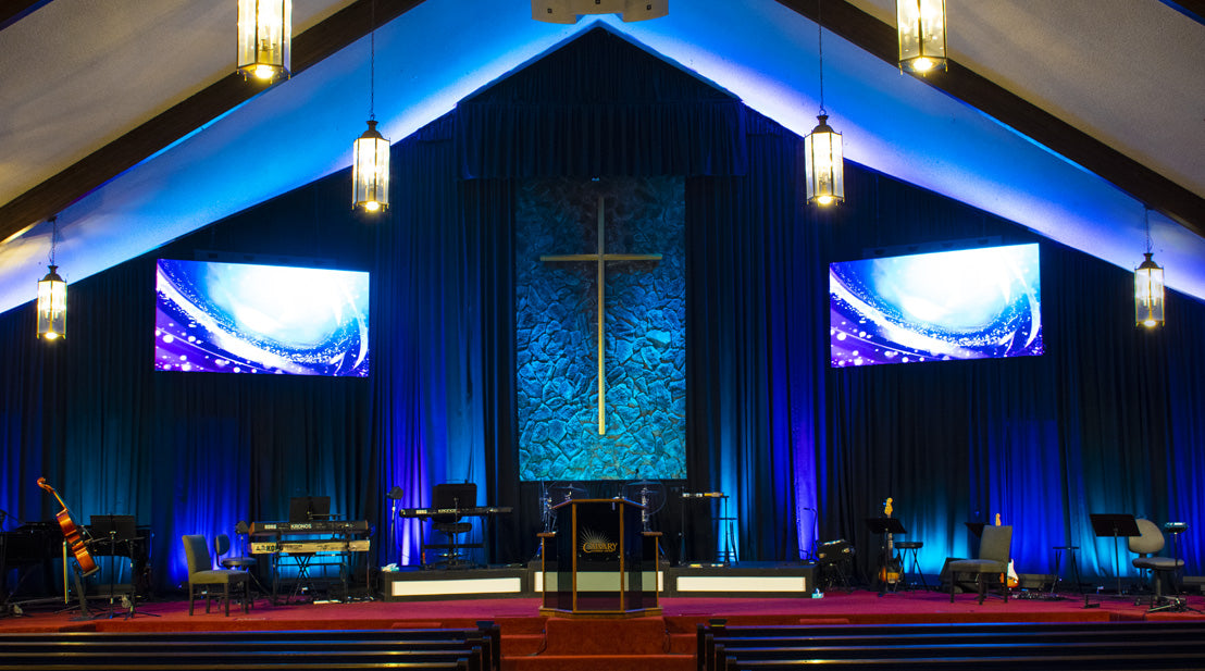 Calvary Christian Center In California Chooses ADJ LED Panels For Sanctuary Upgrade