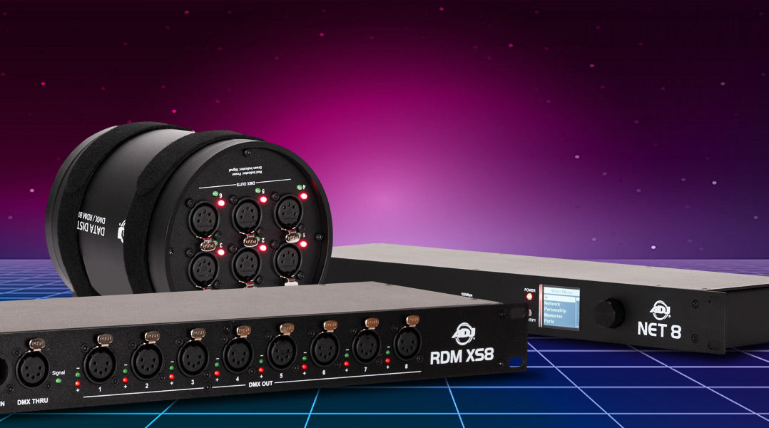 Your Lighting Rig’s New Backbone: Meet ADJ's Data Distribution Solutions Powering Next-Gen Control