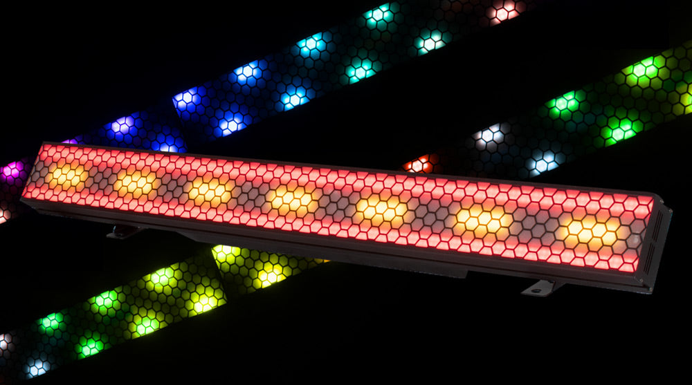 Elektron Bar FX: Multifunctional Amber & Color Chase LED Bar Creates Intense Visual Impact