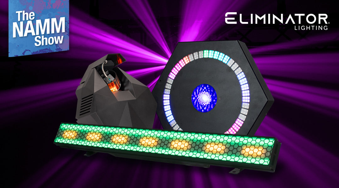 Eliminator Lighting To Debut Five Exciting New Products At NAMM 2025