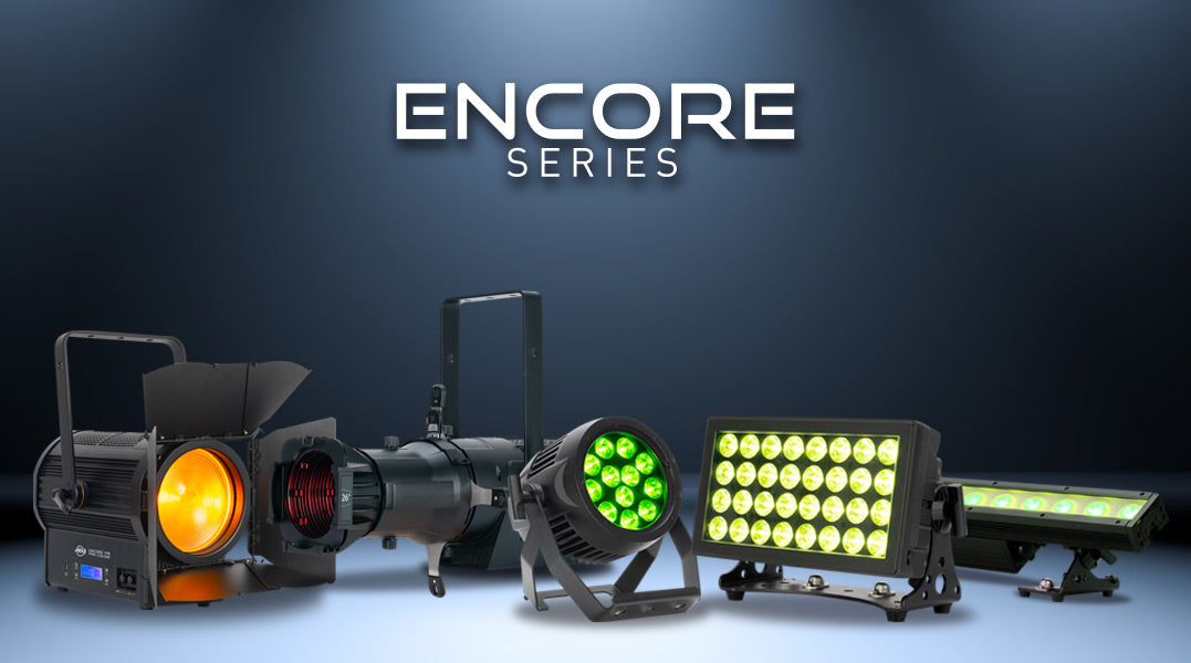 ADJ’s Encore Series: Professional LED-Powered Stage Lighting Fixtures