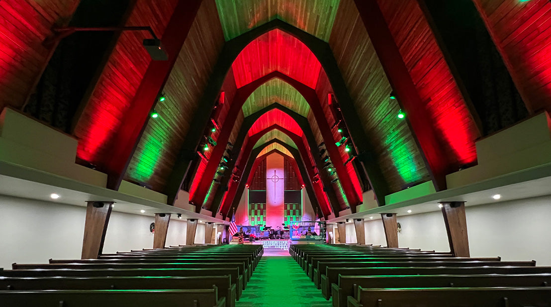 First Presbyterian Church Of Leesburg Upgrades Lighting With Lime-Infused LED Fixtures