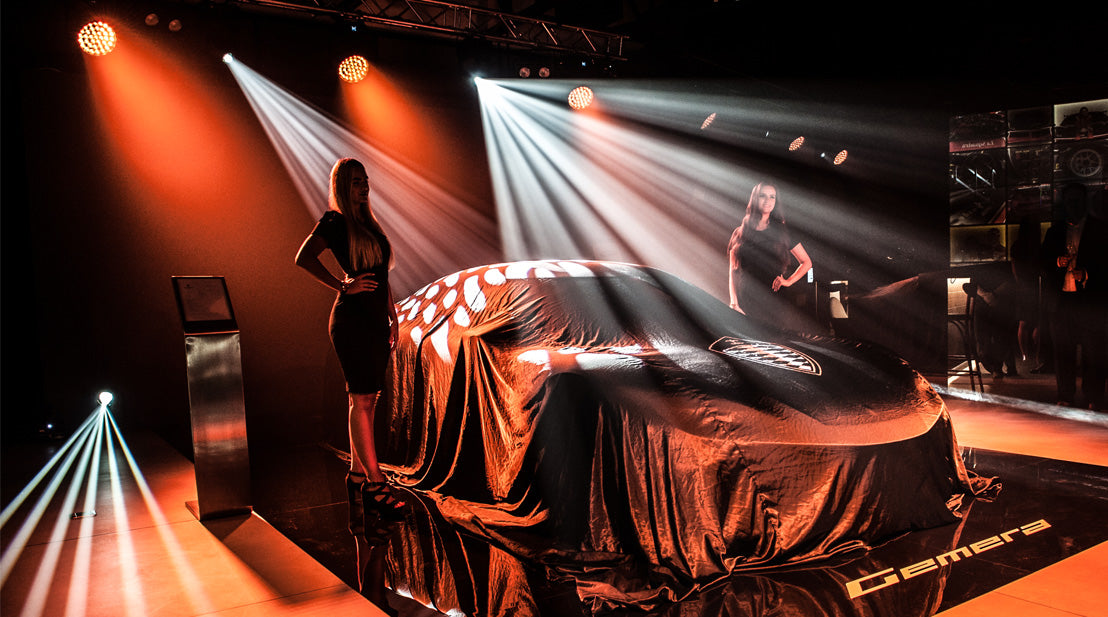 ADJ Lighting & Effects Create Wow Factor For Super Car Launch