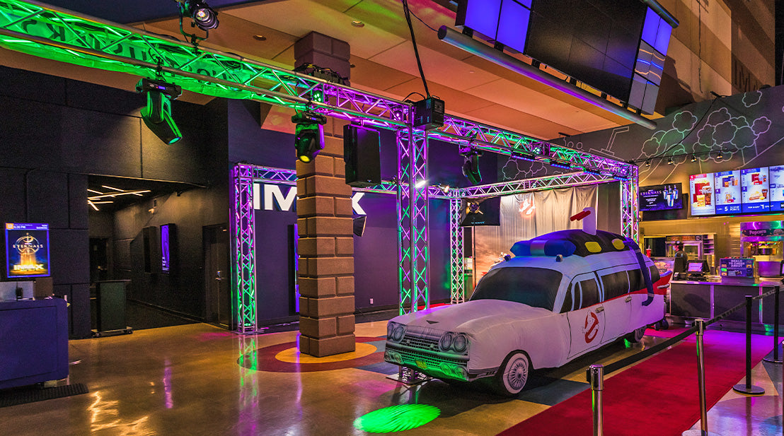 ADJ Fixtures Used For Ghostbusters: Afterlife Cast/Crew Screening and Opening Weekend Celebrations