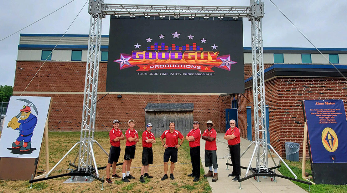 ‘Good Guys’ Invest In ADJ AV4IP LED Video Screen System