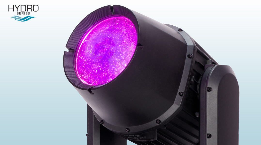 Sharp & Powerful: ADJ’s New Hydro Beam X12 IP65-Rated Dedicated Beam Moving Head