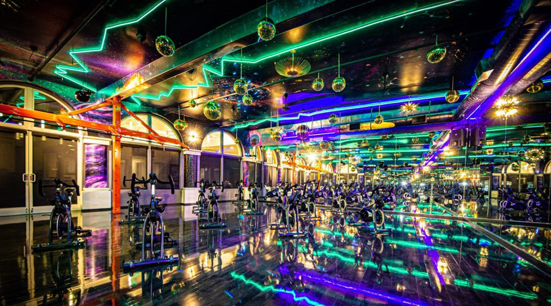 California Gym Uses ADJ Lights And Mirror Balls To Deliver Experience That Is Out Of This World