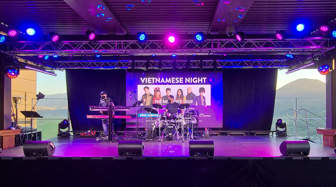 ADJ IP65-Rated Lighting Fixtures Chosen For San Diego Casino’s New Rooftop Entertainment Space