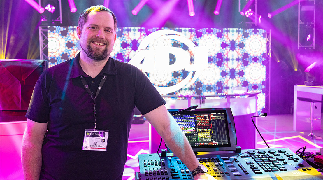 Go Behind The Scenes Of ADJ’s Showstopping LDI 2023 Lightshow With LD Steve Kosiba