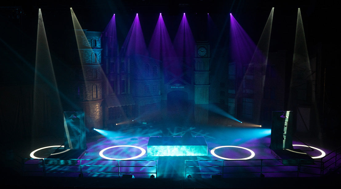 ADJ Focus Profile and Encore Profile Pro Color Luminaires Chosen For Theater at Movie Park Germany