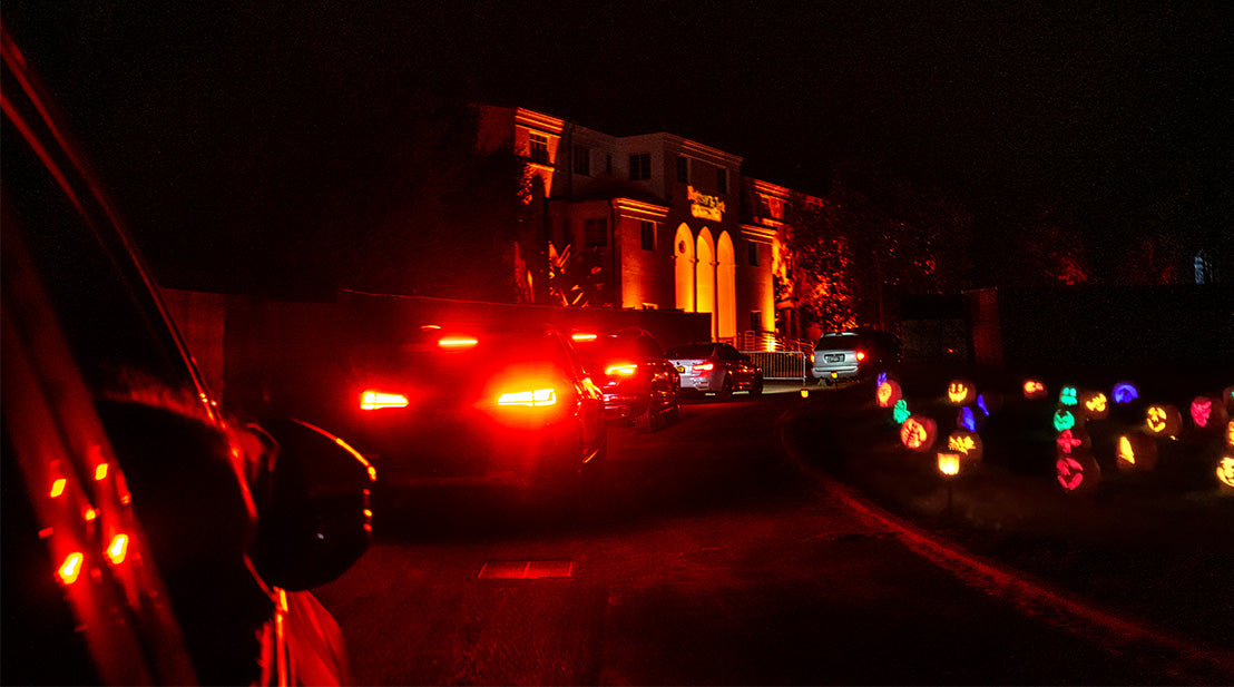 COVID-Secure Drive-Thru Halloween Attraction Illuminated By Almost 300 ADJ Lighting Fixtures