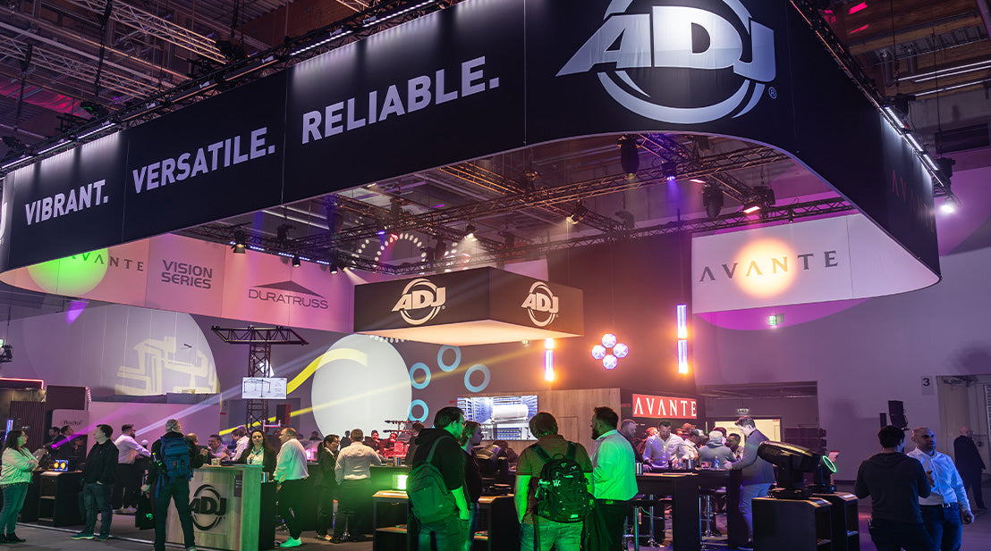 ADJ Highlights New Lighting Solutions at Milestone Prolight+Sound 2025